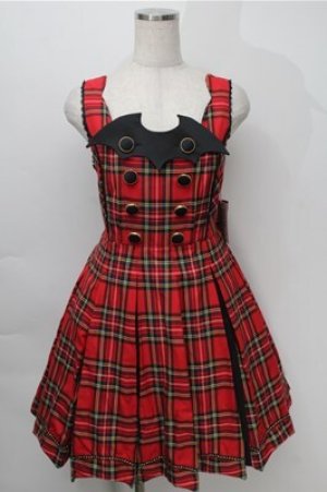 画像: Angelic Pretty / Magical Trick Schoolジャンパースカート  赤 S-25-10-06-015-AP-OP-AS-ZS