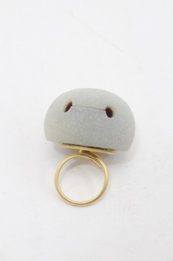 画像1: Q-pot. / ベイマックス/大福リング  白 S-25-10-07-034-QP-AC-HR-ZS (1)