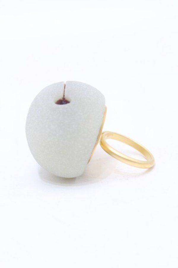 画像4: Q-pot. / ベイマックス/大福リング  白 S-25-10-07-034-QP-AC-HR-ZS (4)