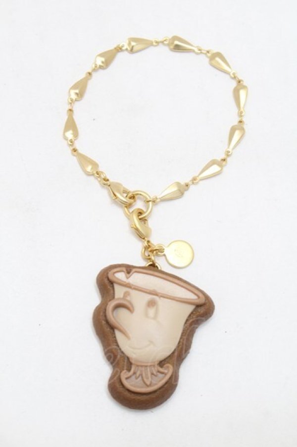 画像1: Q-pot. / チップシュガークッキーブレスレット  ベージュ S-25-10-07-059-QP-AC-HR-ZS (1)