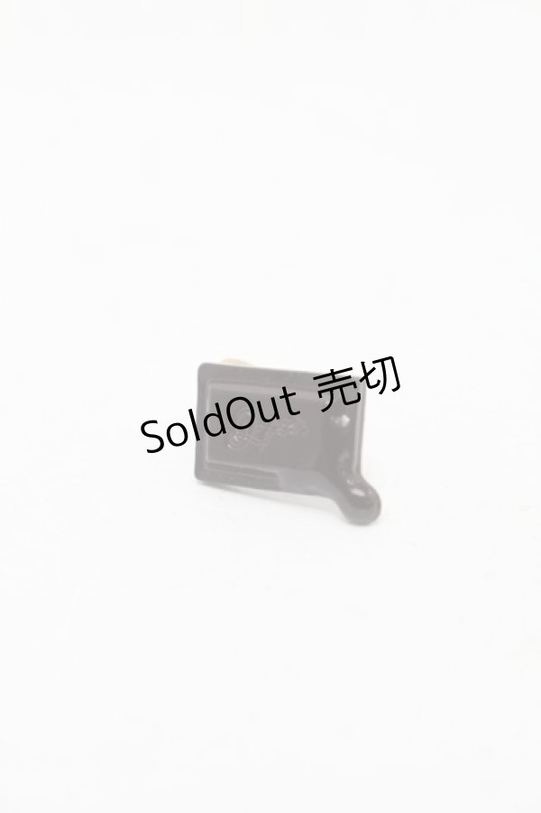 画像1: Q-pot. / Chocolate Piece Good Luck ピアス  ブラウン S-25-10-07-016-QP-AC-HR-ZS (1)