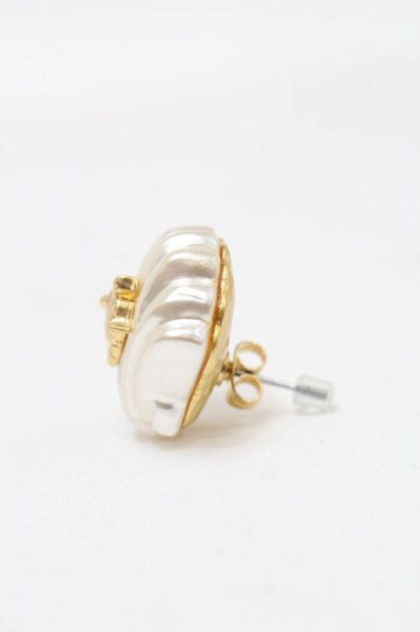 画像3: Q-pot. / リトルマーメイド/パールピアス  白 S-25-10-07-018-QP-OP-HR-ZS (3)