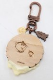 画像3: Q-pot. / 美女と野獣/ルミエール/ビスケットキーホルダー  ブラウン S-25-10-07-020-QP-ZA-HR-ZS (3)