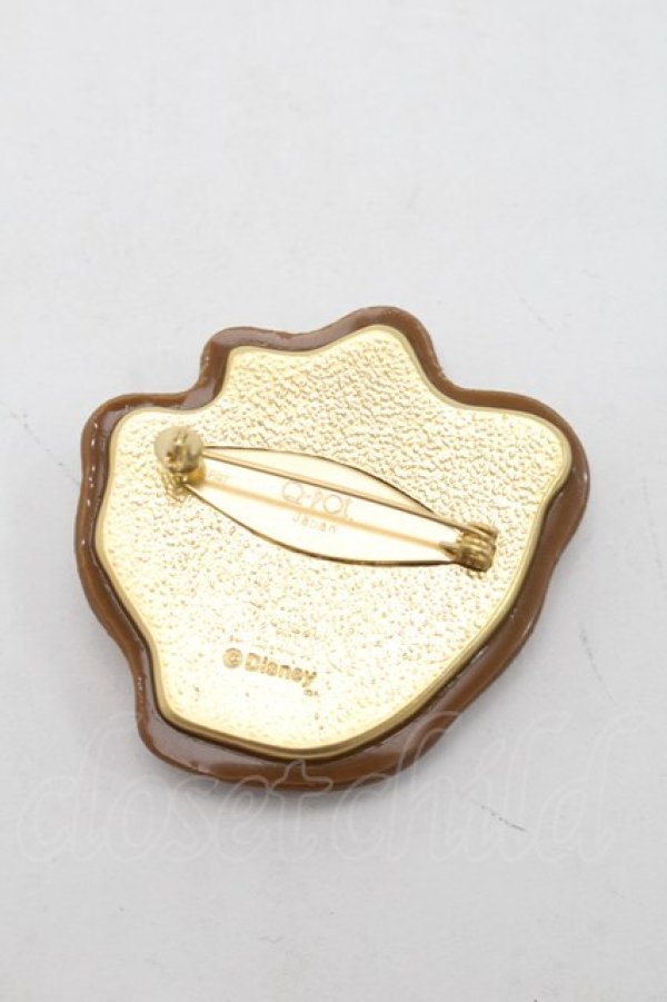 画像2: Q-pot. / ミセスポット/シュガークッキーブローチ  ブラウン S-25-10-07-024-QP-ZA-HR-ZS (2)