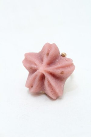 画像: Q-pot. / 桜餡リング  ピンク S-25-10-07-028-QP-AC-HR-ZS
