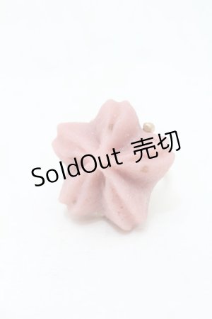 画像: Q-pot. / 桜餡リング  ピンク S-25-10-07-028-QP-AC-HR-ZS
