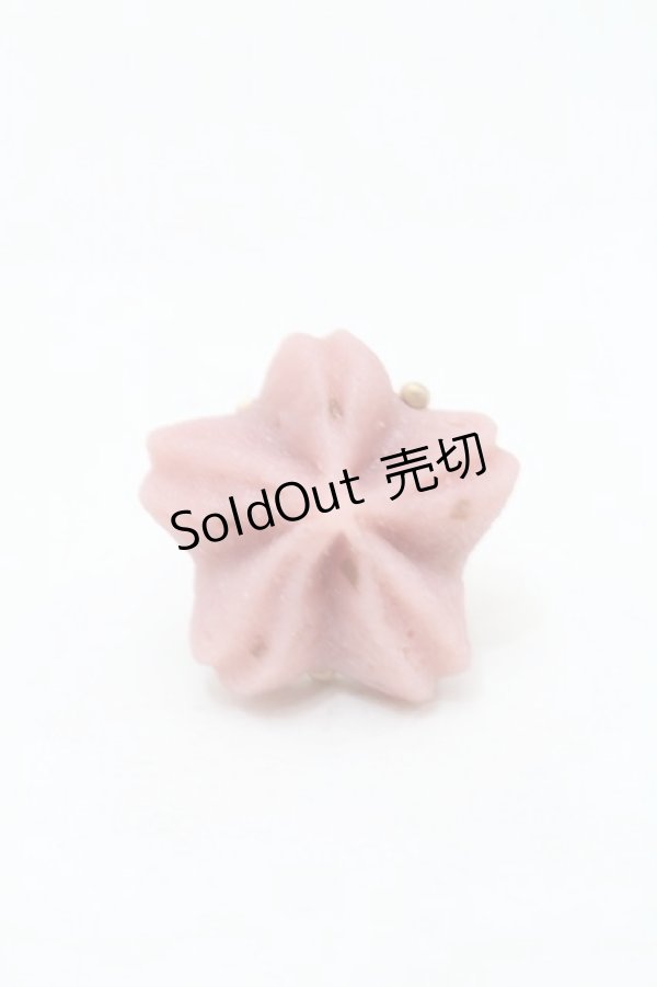 画像2: Q-pot. / 桜餡リング  ピンク S-25-10-07-028-QP-AC-HR-ZS (2)