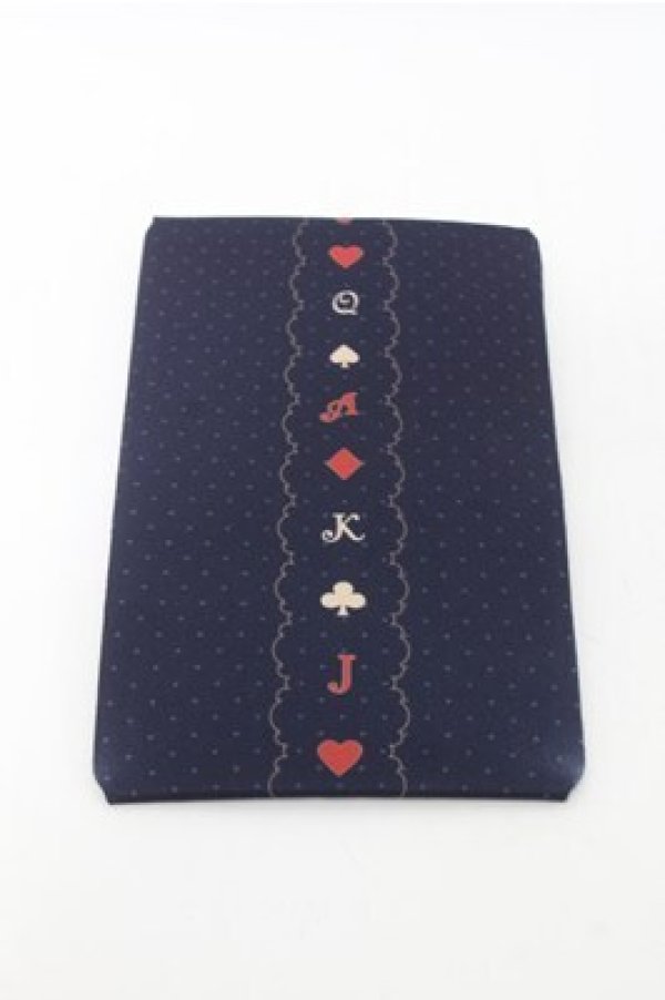 画像1: Innocent World / テディベアートランプオーバーニー  紺 S-25-10-08-013-IW-ZA-HR-ZS (1)