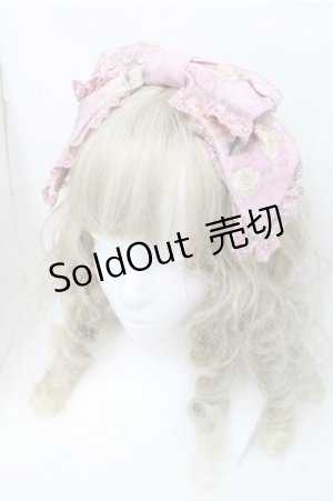 画像: Angelic Pretty / Rose Museumカチューシャ  ピンク S-25-10-08-023-AP-AC-HR-ZS