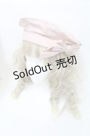 画像: Angelic Pretty / ホイップジャガードベレー  ピンク S-25-10-08-029-AP-AC-HR-ZS