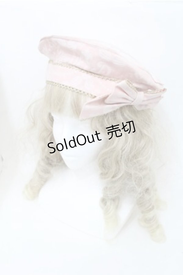 画像1: Angelic Pretty / ホイップジャガードベレー  ピンク S-25-10-08-029-AP-AC-HR-ZS (1)