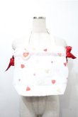 画像2: BABY,THE STARS SHINE BRIGHT / Strawberry Sweetheart Cake柄レッスンBAG  白 S-25-10-08-033-BA-AC-HR-ZT335 (2)