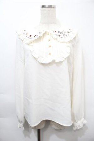 画像: Amavel / Fancy Cookieブラウス  オフ S-25-10-08-039-CA-BL-AS-ZS