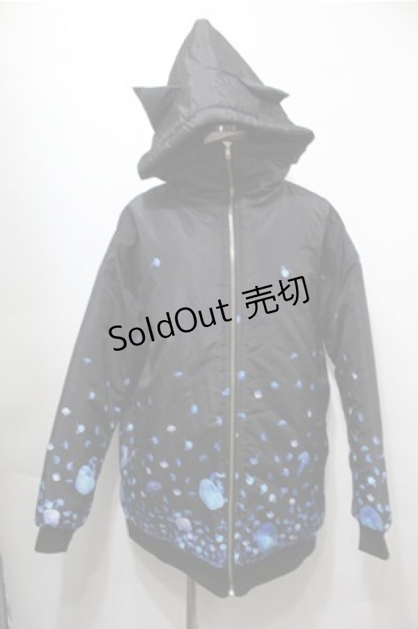 画像1: ankoROCK / 中綿ブルゾン  黒 S-25-10-08-046-PU-JA-AS-ZS (1)