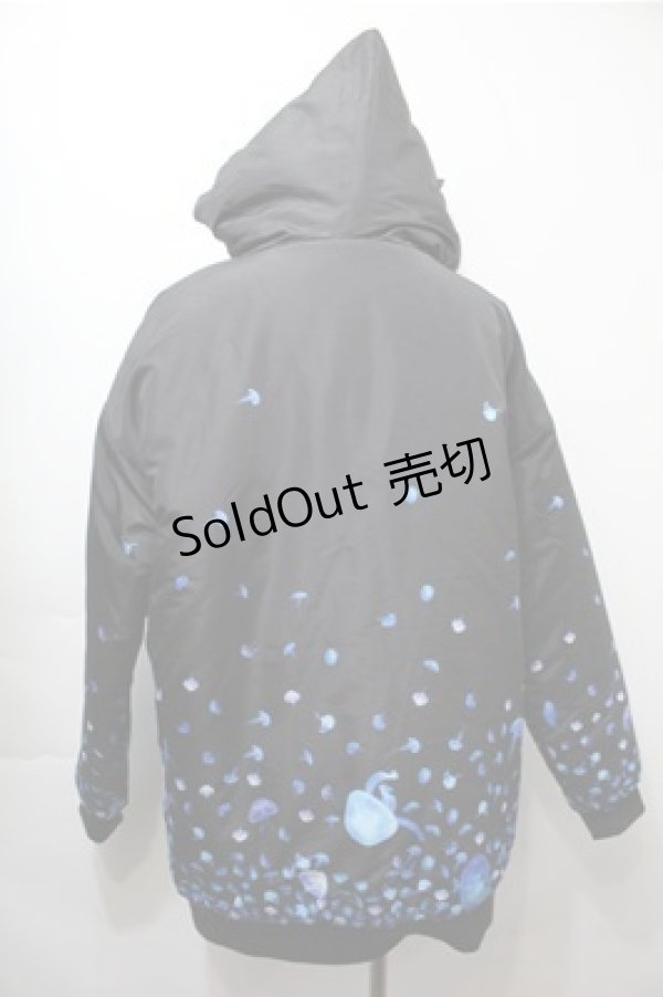 画像2: ankoROCK / 中綿ブルゾン  黒 S-25-10-08-046-PU-JA-AS-ZS (2)