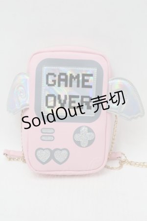 画像: LOLITA / ゲームショルダーバッグ  ピンク S-25-10-09-049-LO-BG-HR-ZS