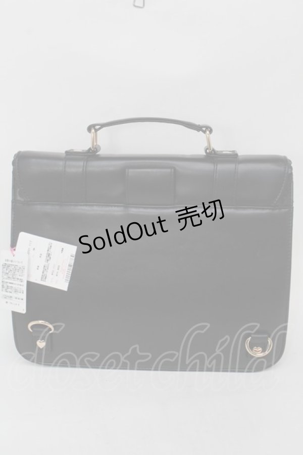 画像2: Angelic Pretty / Bunny College 3wayリュック  黒 S-25-10-09-056-AP-BG-AS-ZS (2)