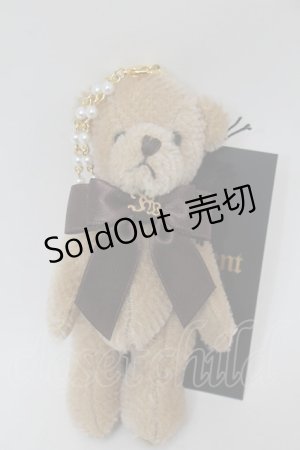 画像: Innocent World / テディ3兄弟バッグチャーム  ブラウン S-25-10-09-058-IW-AC-HR-ZS