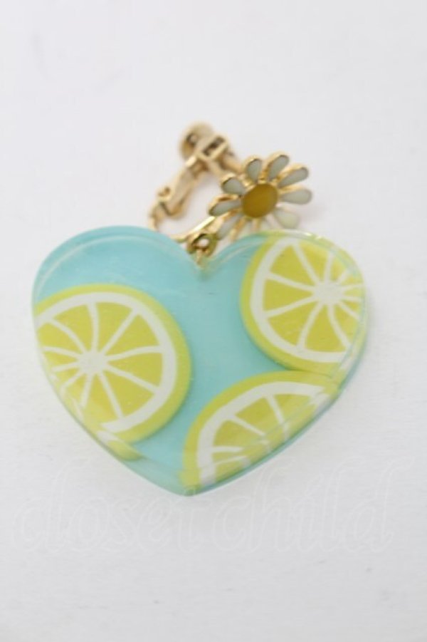 画像1: LOLITA / レモンイヤリング  イエロー S-25-10-09-002-LO-AC-HR-ZS (1)