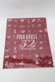 画像1: PINK HOUSE / クリアファイル  赤 S-25-10-09-016-LO-ZA-HR-ZS (1)