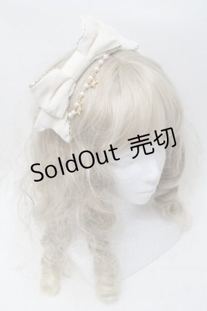 画像: Angelic Pretty / Twinkle Skyカチューシャ  アイボリー S-25-10-09-018-AP-AC-HR-ZS
