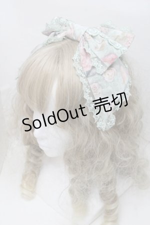 画像: Angelic Pretty / Rose Museumカチューシャ  グリーン S-25-10-09-025-AP-AC-HR-ZS