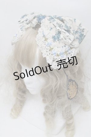 画像: ALICE and the PIRATES / Mon favori champ de fleursカチューシャ  ブルーｘアイボリー S-25-10-09-028-PA-AC-HR-ZS
