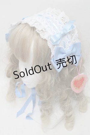 画像: BABY,THE STARS SHINE BRIGHT / プリンセスドロップヘッドドレス  サックス S-25-10-09-032-BA-AC-HR-ZS