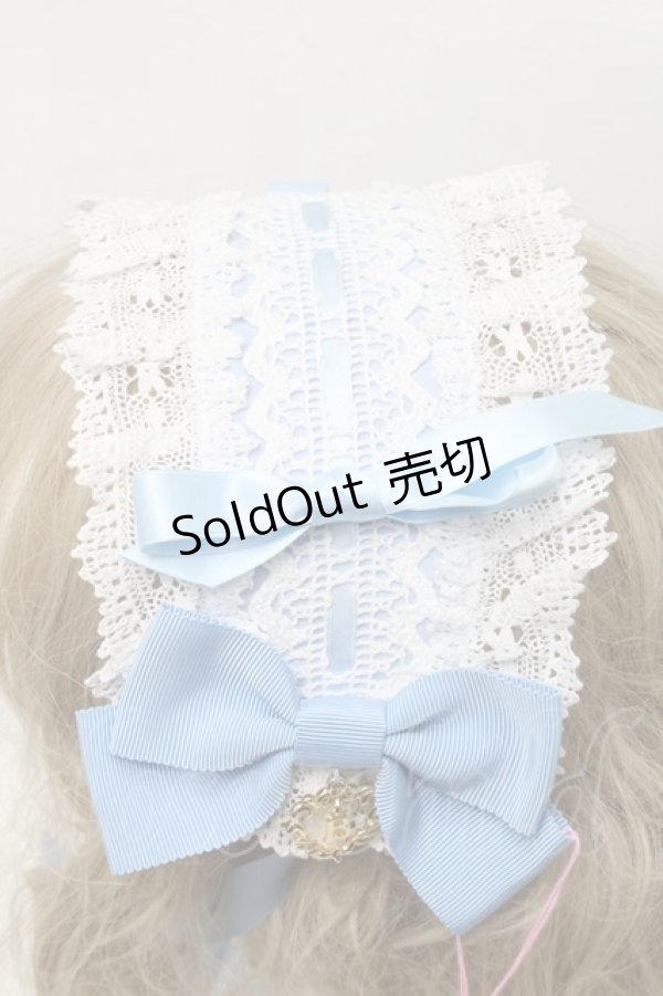 画像2: BABY,THE STARS SHINE BRIGHT / プリンセスドロップヘッドドレス  サックス S-25-10-09-032-BA-AC-HR-ZS (2)