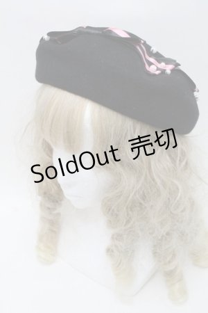 画像: Angelic Pretty / Sugarリボンベレー  黒ｘピンク S-25-10-09-039-AP-ZA-HR-ZS