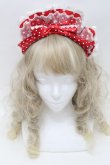 画像2: Angelic Pretty / Lovely Dotカフェカチューシャ  赤ｘ白 S-25-10-10-005-AP-AC-HR-ZS (2)
