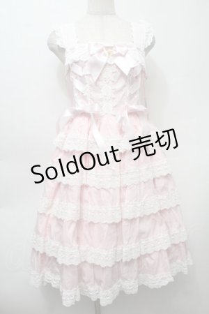 画像: BABY,THE STARS SHINE BRIGHT / Romantic Dream Roseジャンパースカート  ピンク S-25-10-10-042-BA-OP-HR-ZS