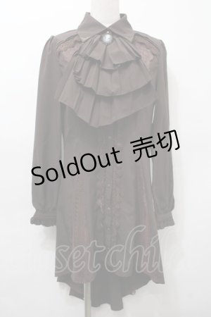 画像: Ozz oneste / シャツワンピース  ブラウン S-25-10-10-049-OO-JA-AS-ZS