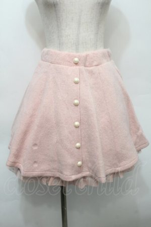 画像: LIZ LISA / フリーススカート  ピンク S-25-10-10-055-LO-SK-AS-ZS