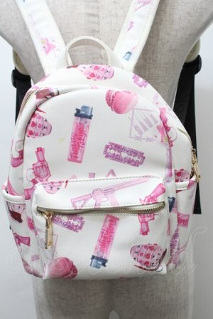 画像: TRAVAS TOKYO / 魔法少女柄リュック  白 S-25-10-11-048-PU-TO-HR-ZS
