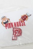 画像3: PINK HOUSE / 刺繍ピンバッチ   S-25-10-11-021-LO-ZA-AS-ZS (3)