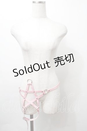 画像: GOTH / ガーター  ピンク S-25-10-11-034-GO-ZA-HR-ZS