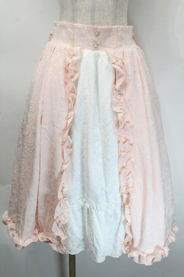 画像1: axes femme kawaii / ロココスカート  ピンク S-25-10-12-049-AX-SK-HR-ZS (1)