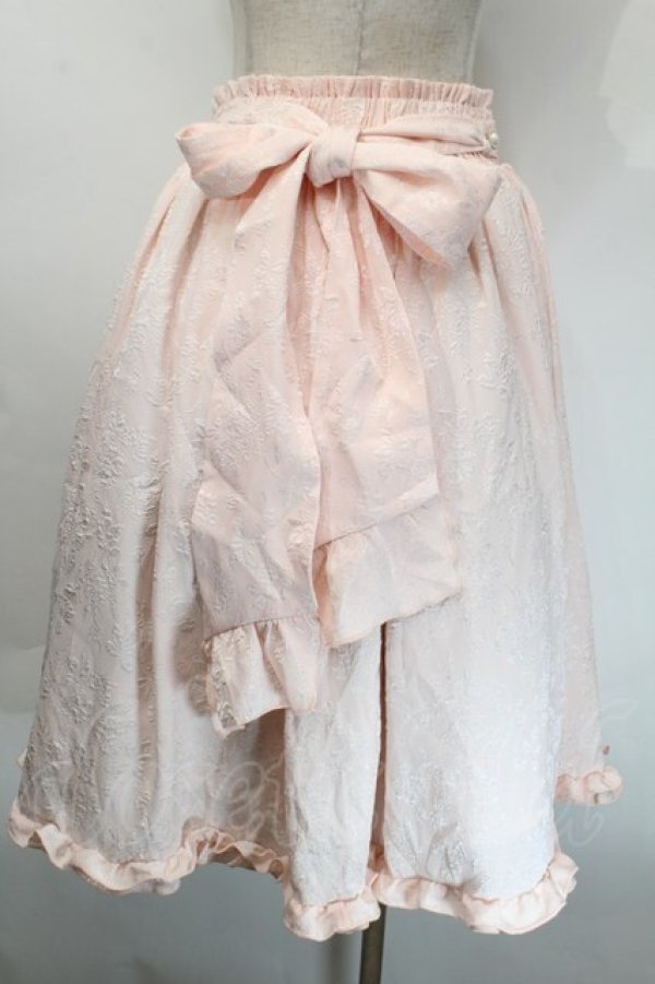 画像2: axes femme kawaii / ロココスカート  ピンク S-25-10-12-049-AX-SK-HR-ZS (2)