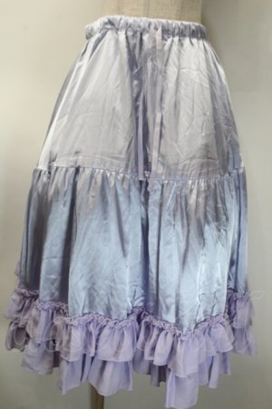 画像: axes femme kawaii / ミディフリルペチスカート  ラベンダー S-25-10-12-056-AX-SK-HR-ZS