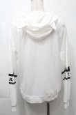画像2: PUNK / フード付カットソー  白 S-25-10-12-014-PU-TO-AS-ZS (2)