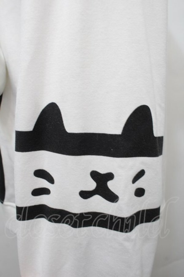 画像3: PUNK / フード付カットソー  白 S-25-10-12-014-PU-TO-AS-ZS (3)