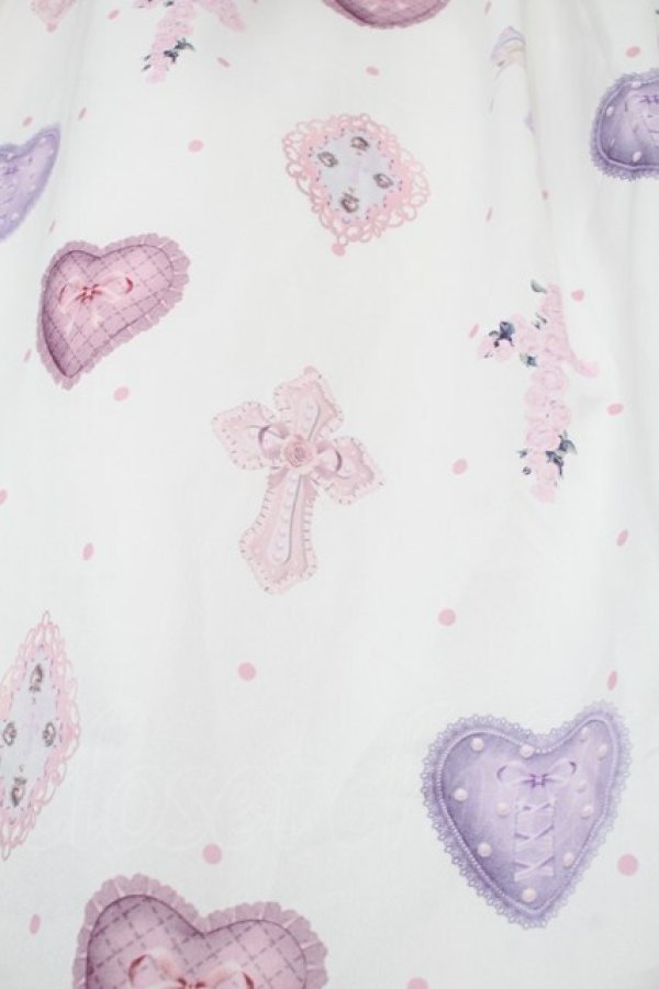 画像4: axes femme kawaii / ロージークロスジャンスカ  白 S-25-10-12-029-AX-OP-HR-ZS (4)