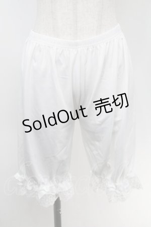 画像: LOLITA / ドロワーズ  白 S-25-10-14-060-LO-PA-AS-ZS
