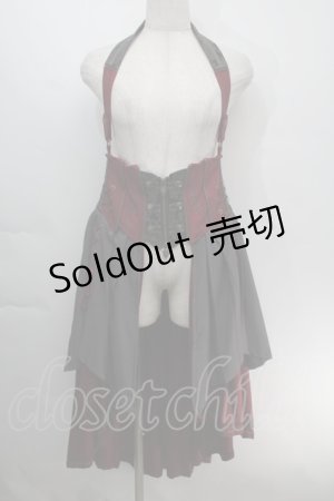 画像: Ozz oneste / レイヤードスカート  ワイン S-25-10-14-049-OO-SK-AS-ZS