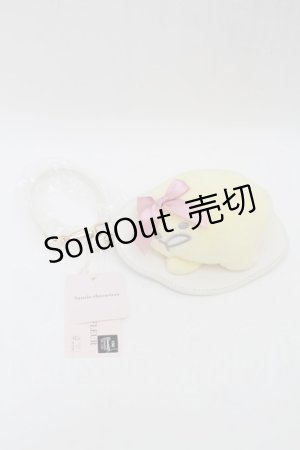 画像: Maison de FLEUR / ぐでたまパスケース  イエロー S-25-10-15-005-LO-BG-HR-ZS