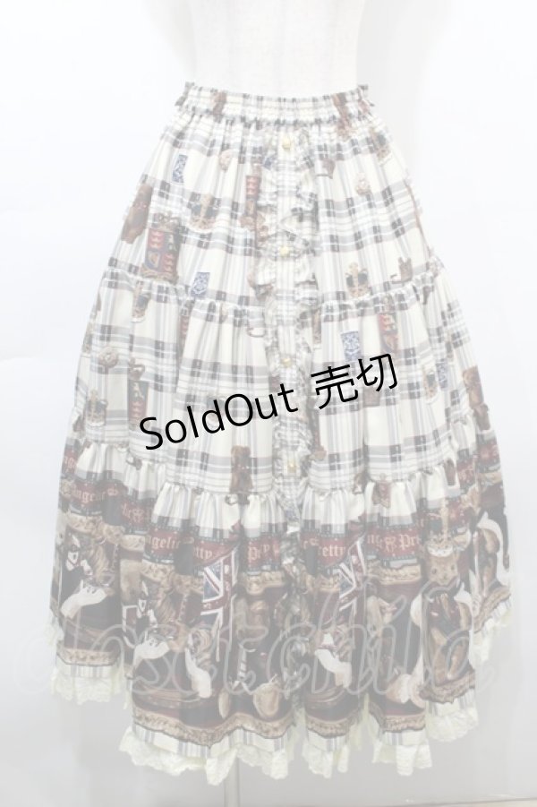 画像6: Angelic Pretty / British Bearブラウス＆ティアードスカート  アイボリー S-25-10-15-049-AP-OP-AS-ZS (6)