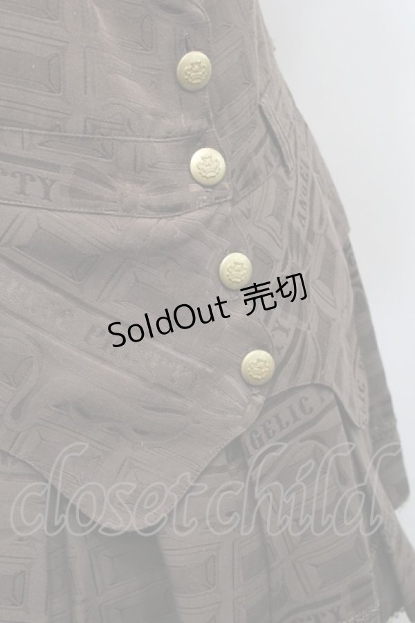 画像4: Angelic Pretty / Melty Ribbon Chocolateサロペット  ブラウン S-25-10-15-052-AP-OP-AS-ZS (4)