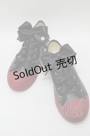 画像: mayla classic / ローディクローチェ・クラシカル  黒ｘワイン S-25-10-15-1040-LO-SH-HR-ZS