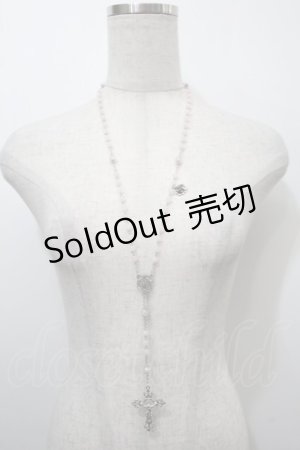 画像: EXCENTRIQUE / ロザリオチェーンネックレス  シルバー S-25-10-15-1041-EL-AC-AS-ZS